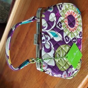 Vera Bradley kisslock  mini frame crossbody purse